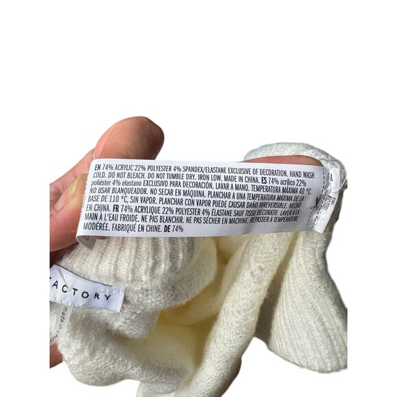 English Factory Floral Handmade Embroidered Button Down Cardigan Sweater - S - Picture 7 of 7